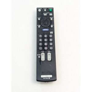 Sony TV Remote Control RM-YD021 Genuine OEM Tested Black Television‎